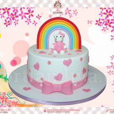 Двойной тортик "Hello Kitty" и "Тачки"